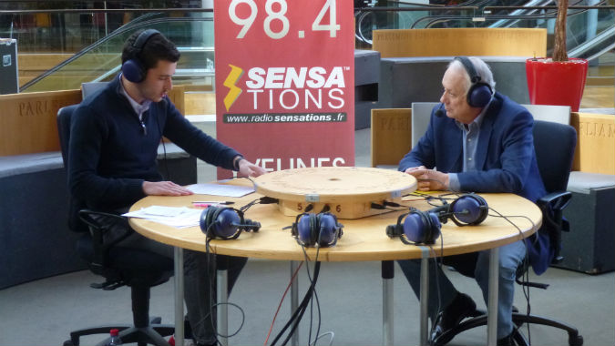 Jean-Marie Cavada & Nicolas Kirilowits dans l'hebdo politique sur Radio Sensations