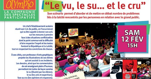 Lettres à Nour, théâtre et rencontre avec Rachid BENZINE au Scarabée à La  Verrière - Radio Sensations - Votre radio FM autour de l'agglo de  Saint-Quentin-en-Yvelines sur le 98.4 - Infos locales 