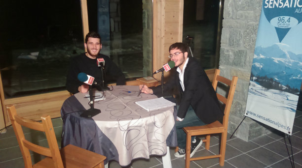 Nicolas Kirilowits & Antoine Sabardin dans la station de Praz de Lys - Sommand en Haute-Savoie
