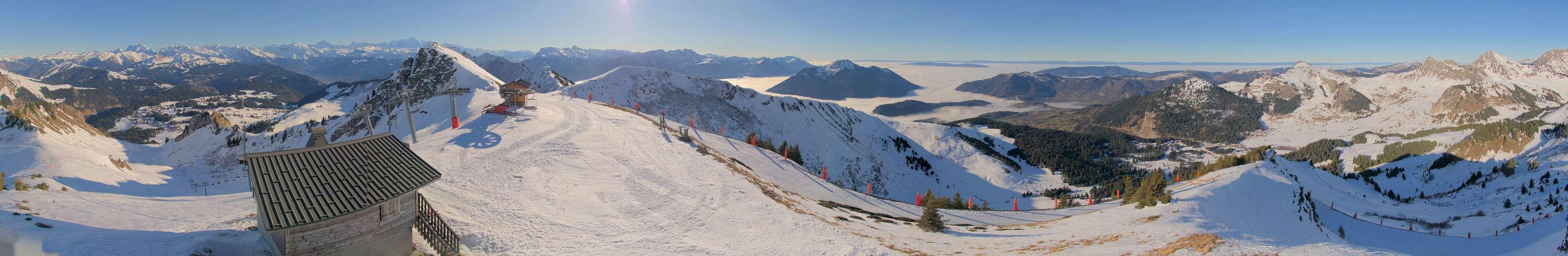 Webcam Sommet Haut Fleury - Praz-de-Lys