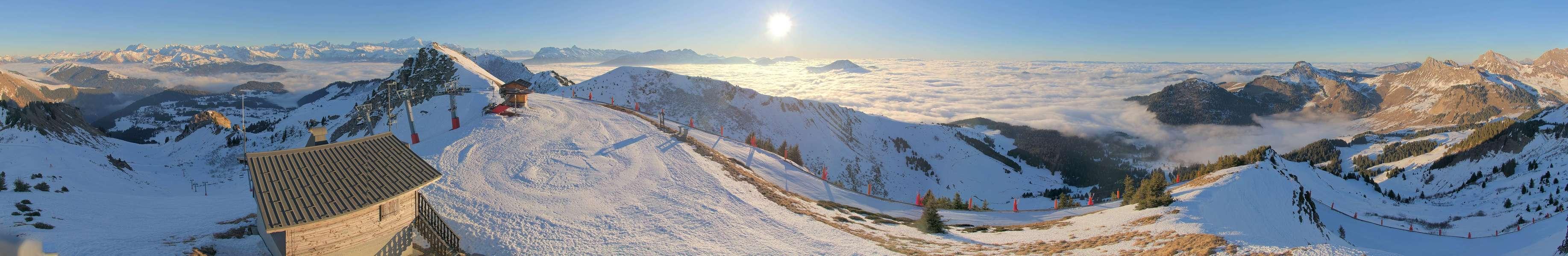 Webcam Sommet Haut Fleury - Praz-de-Lys