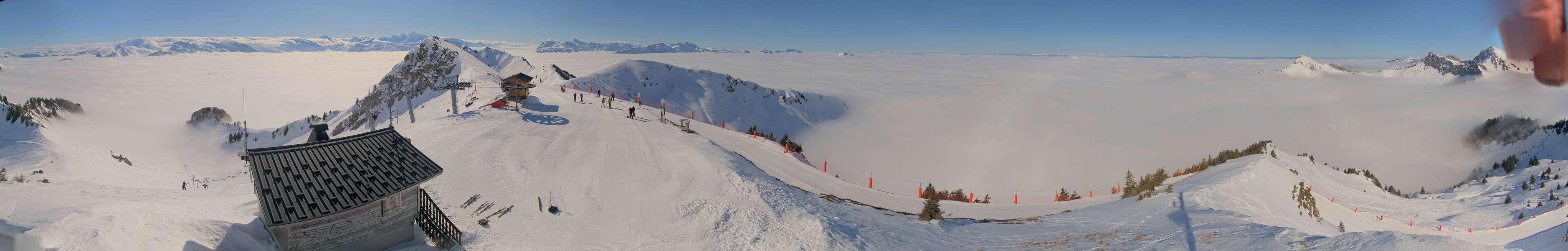 Webcam Sommet Haut Fleury - Praz-de-Lys