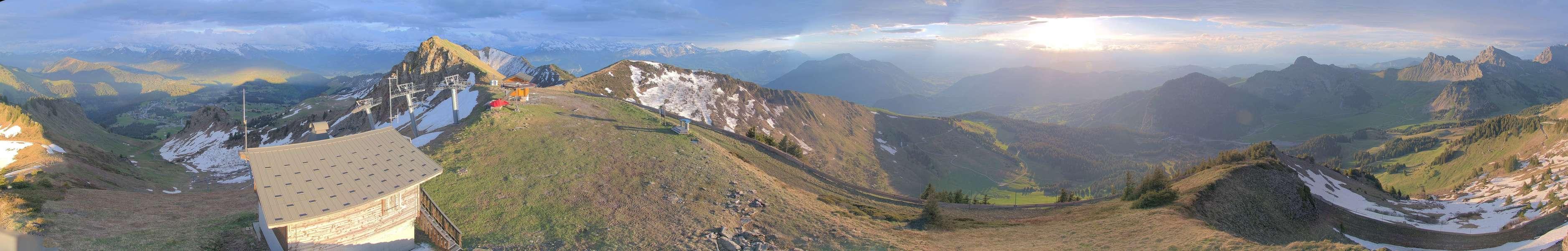 Webcam Sommet Haut Fleury - Praz-de-Lys
