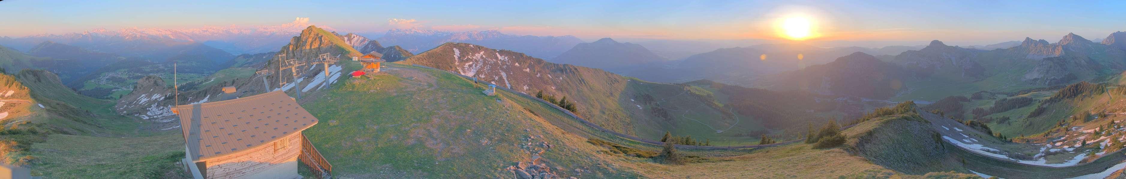 Webcam Sommet Haut Fleury - Praz-de-Lys