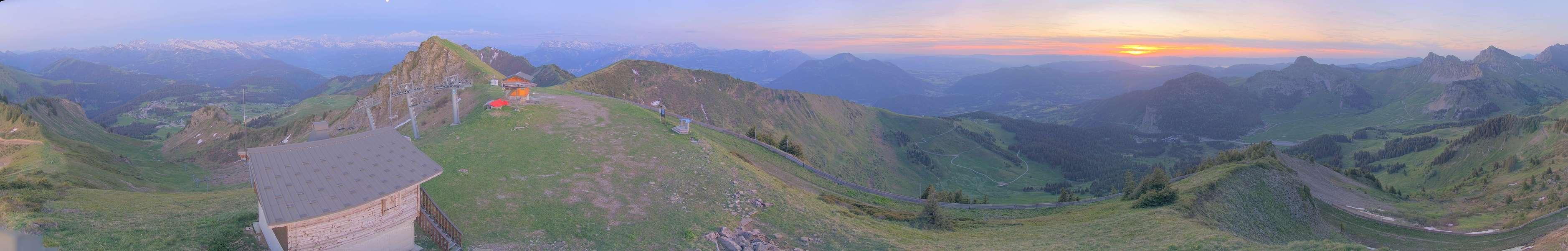 Webcam Sommet Haut Fleury - Praz-de-Lys