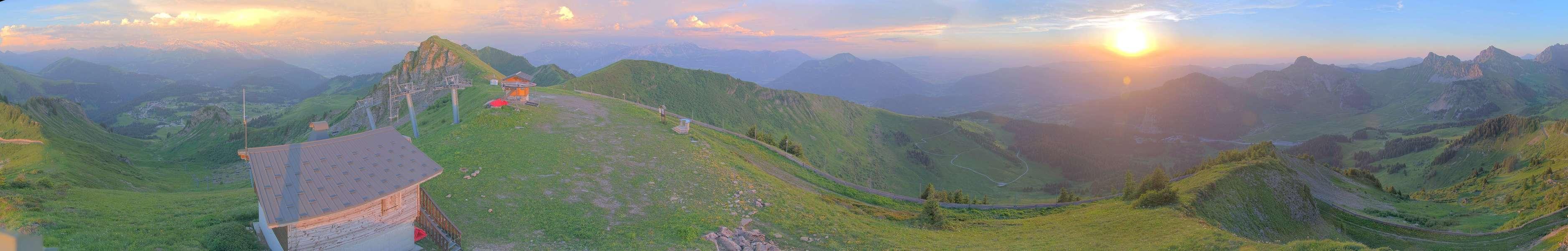 Webcam Sommet Haut Fleury - Praz-de-Lys