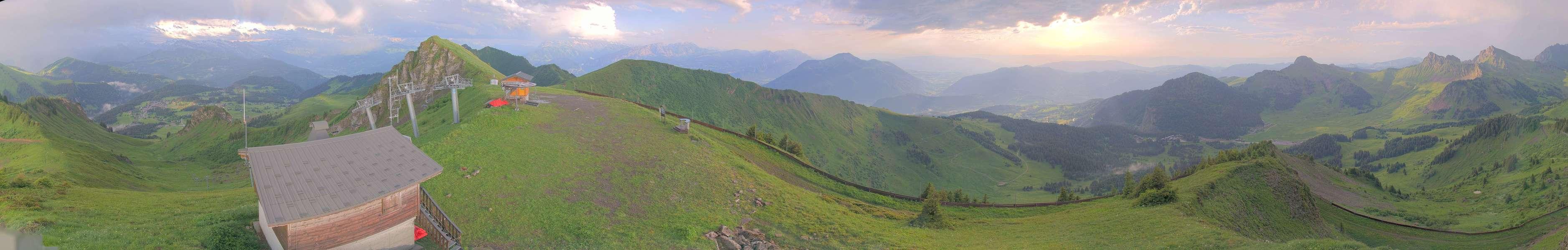 Webcam Sommet Haut Fleury - Praz-de-Lys