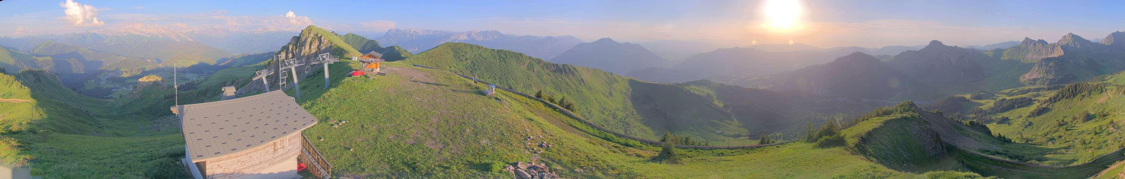Webcam Sommet Haut Fleury - Praz-de-Lys