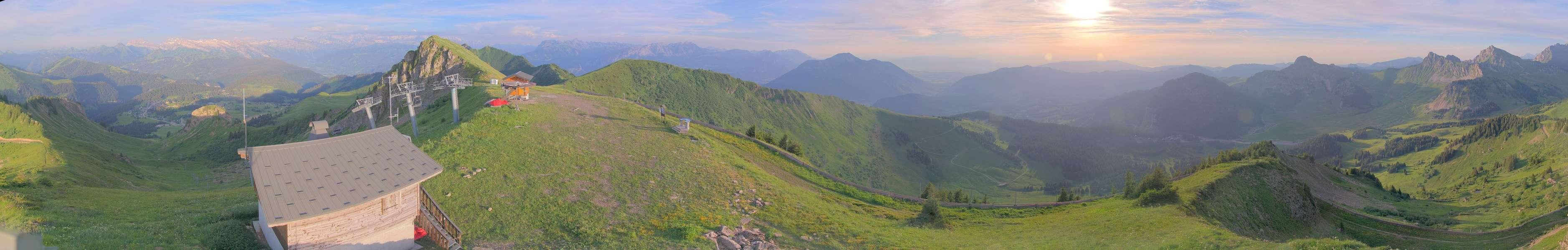 Webcam Sommet Haut Fleury - Praz-de-Lys