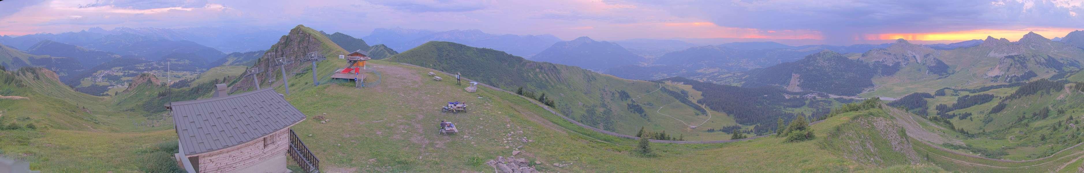Webcam Sommet Haut Fleury - Praz-de-Lys