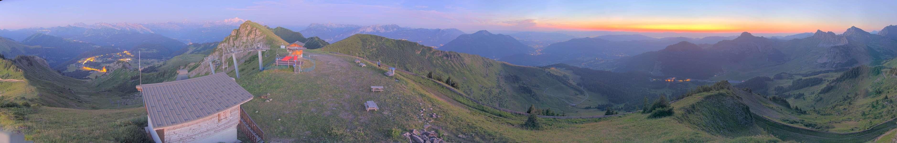 Webcam Sommet Haut Fleury - Praz-de-Lys