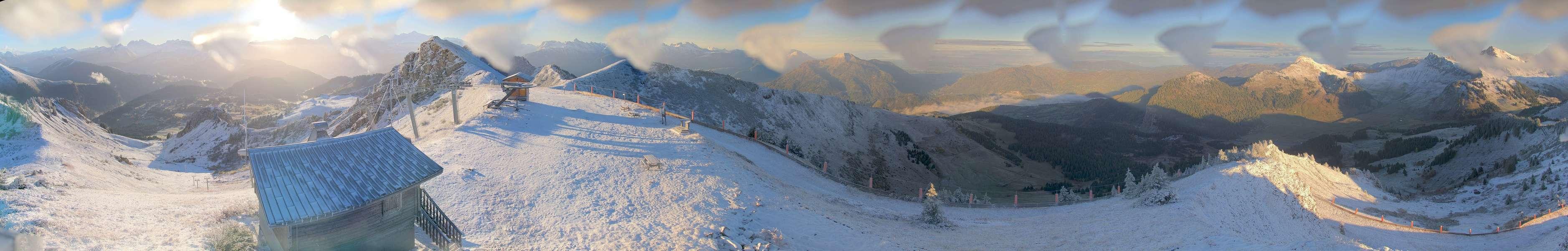 Webcam Sommet Haut Fleury - Praz-de-Lys